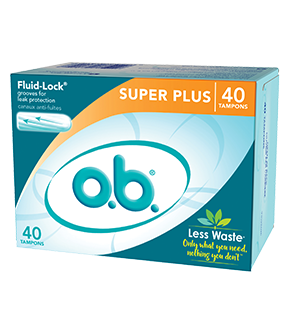 Heavy Flow Tampons | O.b.® Original™ Super Plus